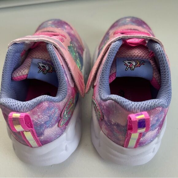 NEW SKECHERS unicorn storm (toddler) in pink-lavender - Picture 3 of 7